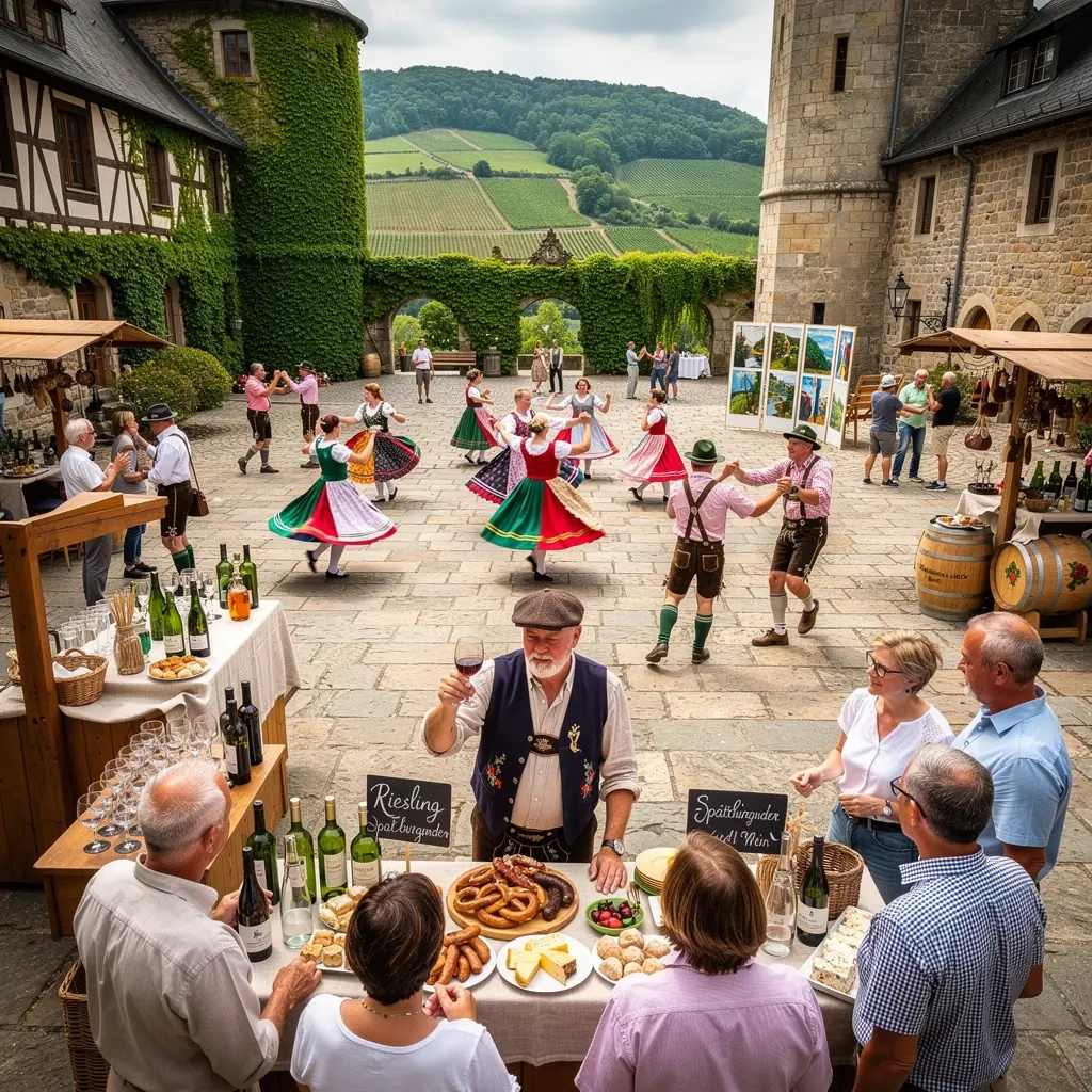 Blick auf die malerische Altstadt von Cochem mit historischen Gebäuden.